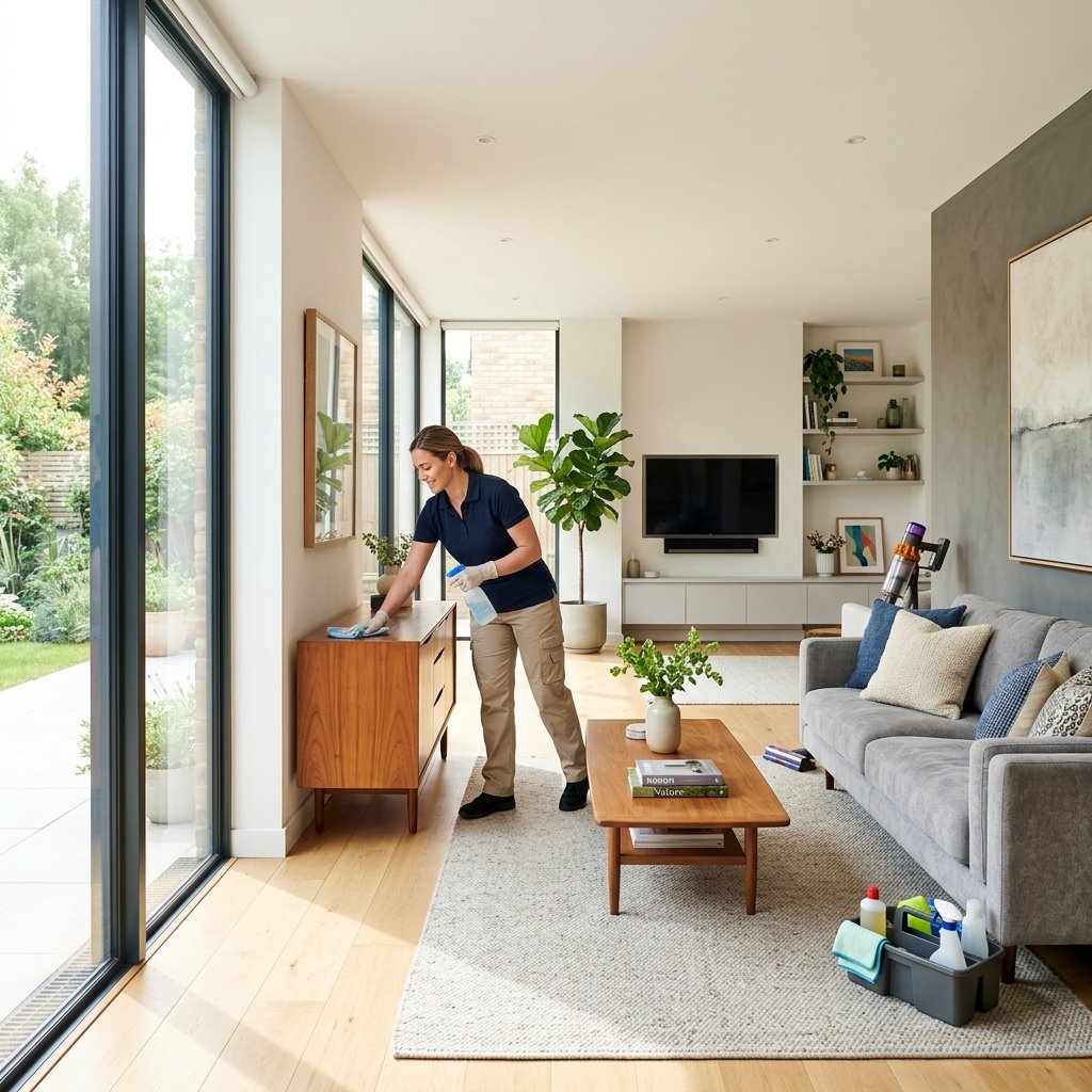 10 Daily Habits for a Spotless Living Room